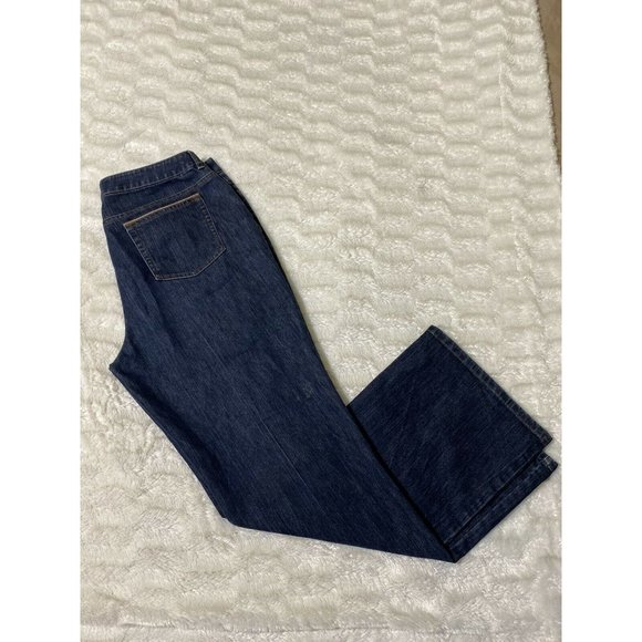 Jones New York womens Blue jeans stretch size 14 ( 34x32 ) - Picture 3 of 12